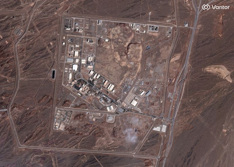 Satellite imagery shows apparent attack on Iranian nuclear site, report says
